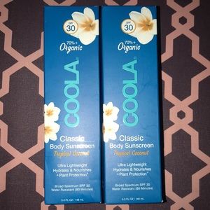2 Coola Organic Sunscreens